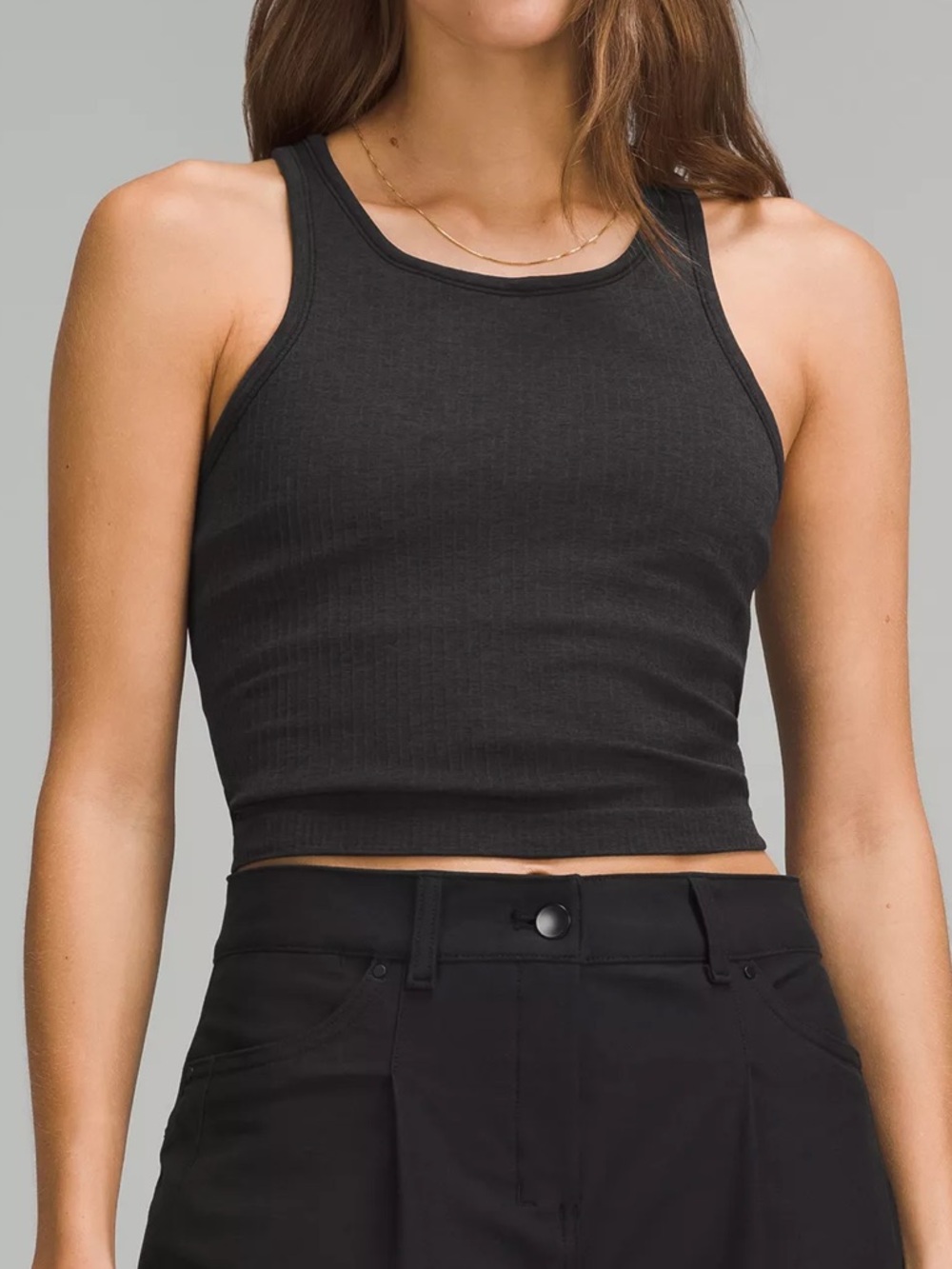 Lululemon Ebb to Street Cropped Racerback Tank Top